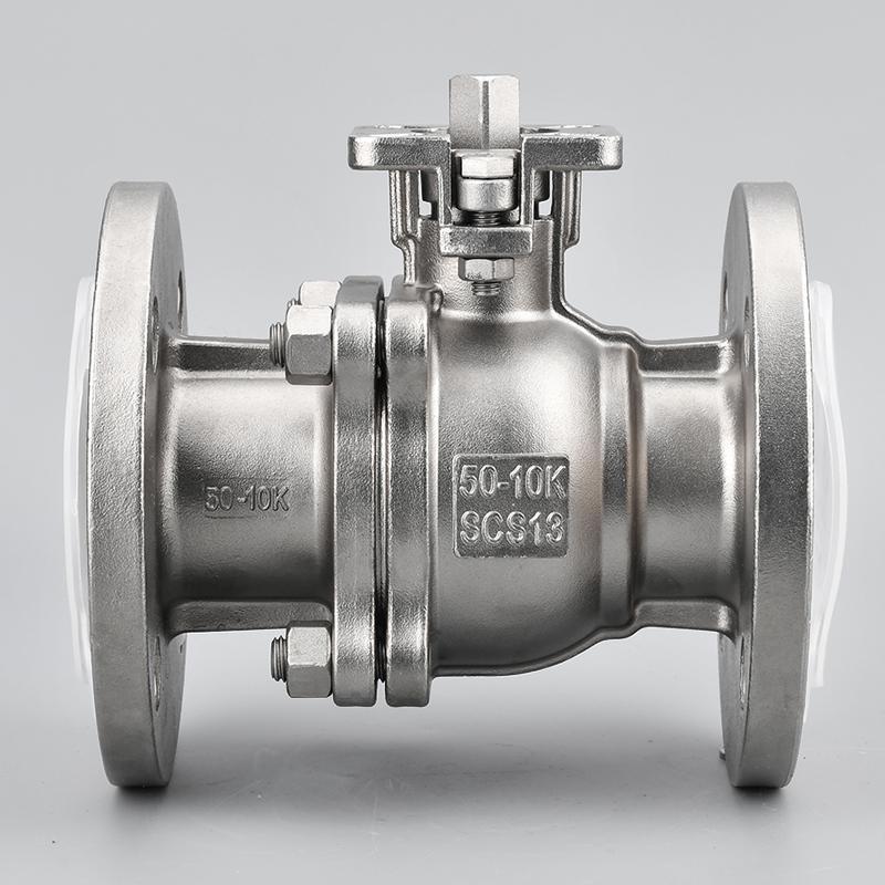 日标高平台法兰球阀